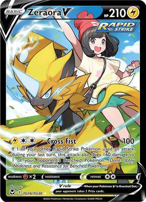 Zeraora V #TG16/TG30 — stock