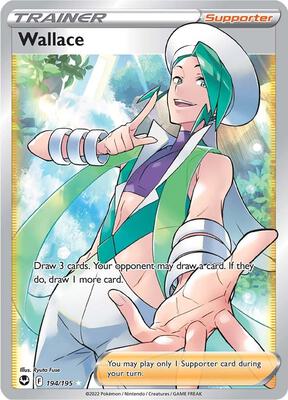 Wallace (Full Art) #194/195 — stock
