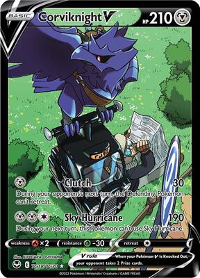 Corviknight V #TG18/TG30 — stock