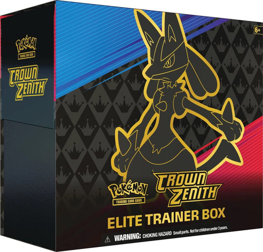 Crown Zenith Elite Trainer Box - SWSH: Crown Zenith (CRZ) (ripped)