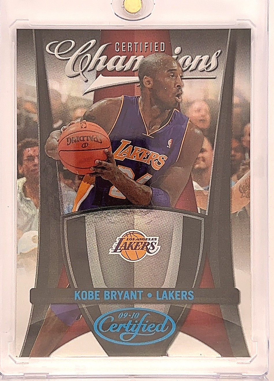 2010 Certified Champions Kobe Bryant #1 /100 — front