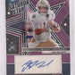 2025 Panini Prizm Draft Picks Saturday Star Signature Riley Leonard [Purple Ice] #SSS-RLD — front