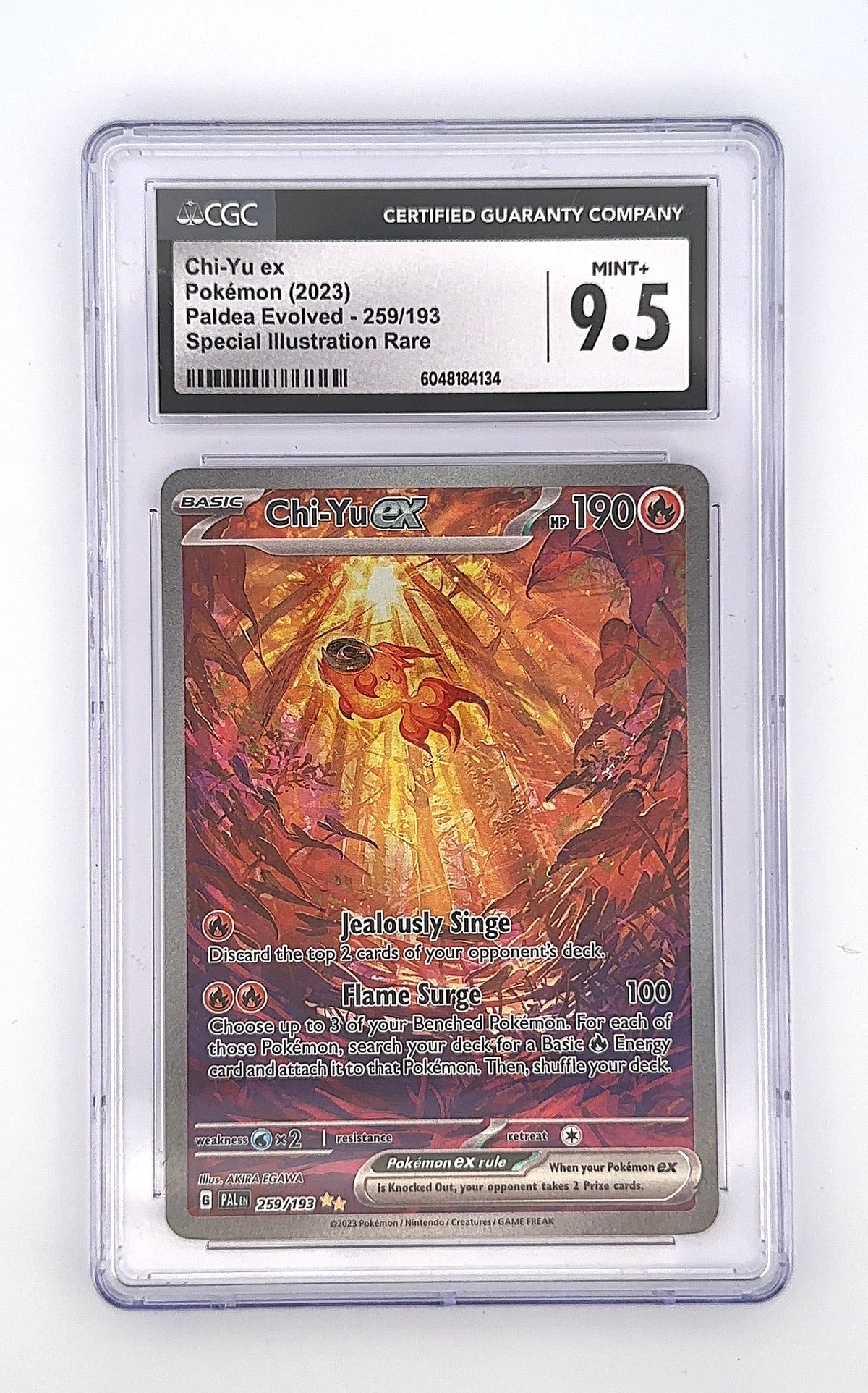 Chi-Yu ex - 259/193 #259/193 CGC 9.5 — front