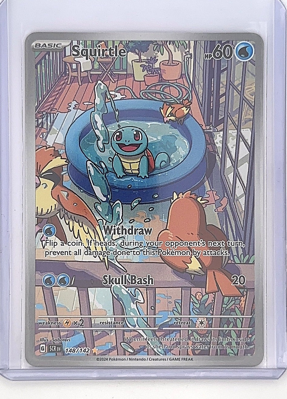 Squirtle #148/142 — front