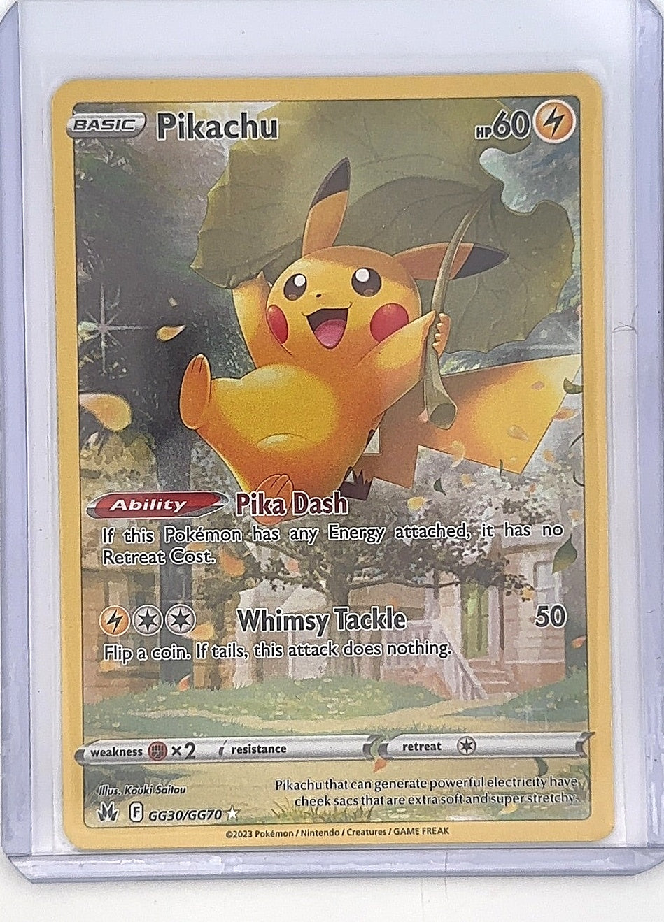 Pikachu #GG30/GG70 — front