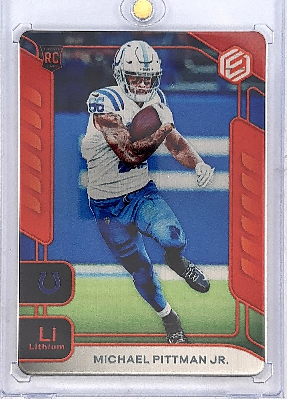 2020 Panini Elements Michael Pittman Jr. [Lithium] #98 — front
