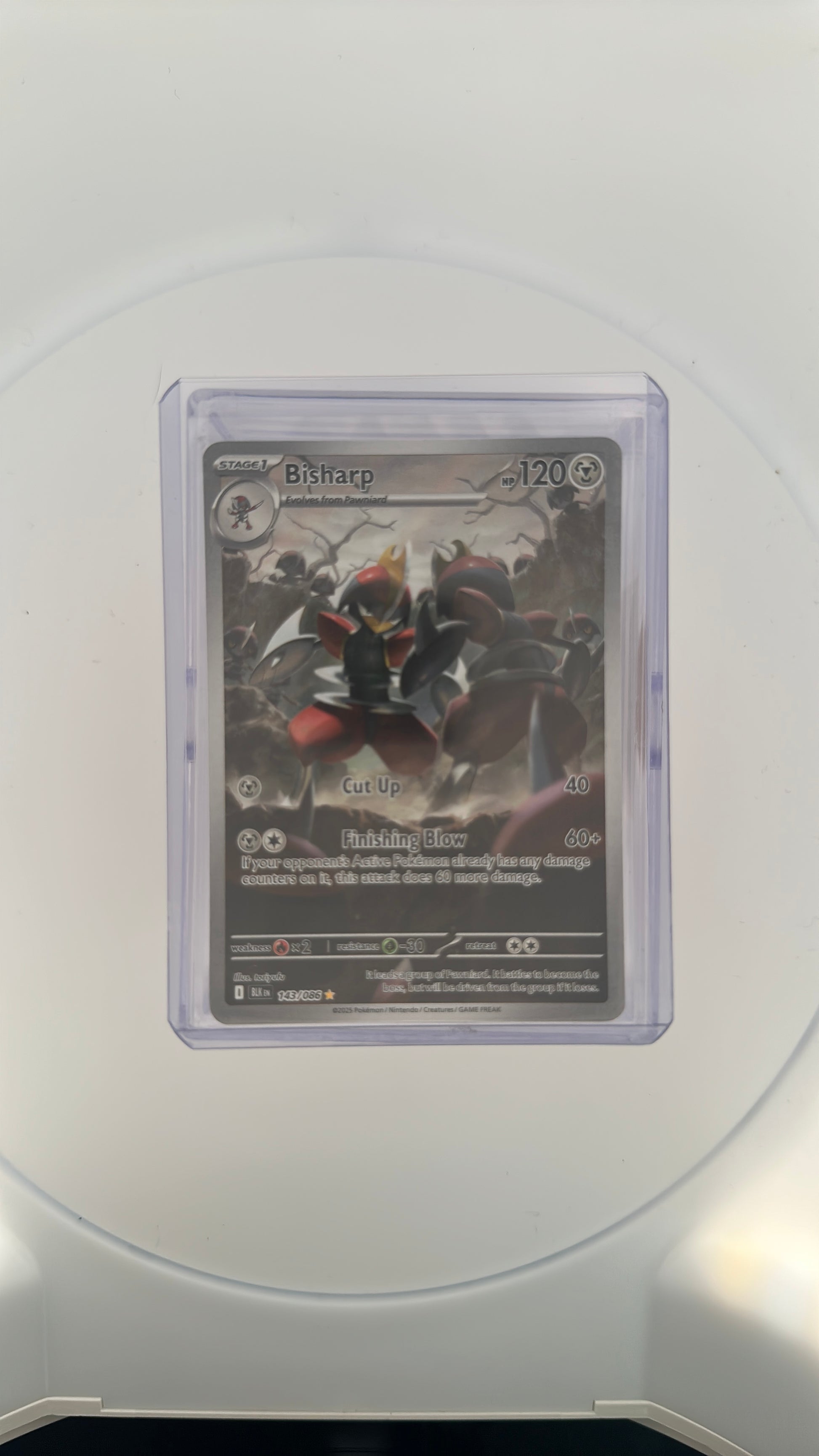Bisharp - 143/086 SV: Black Bolt #143/086 — front