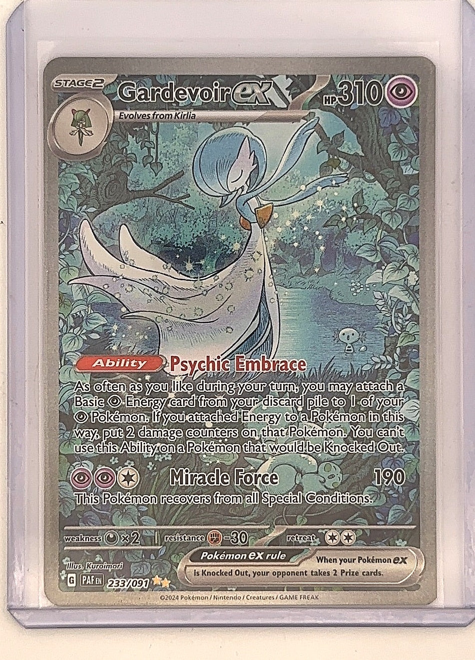 Gardevoir ex - 233/091 #233/091 — front