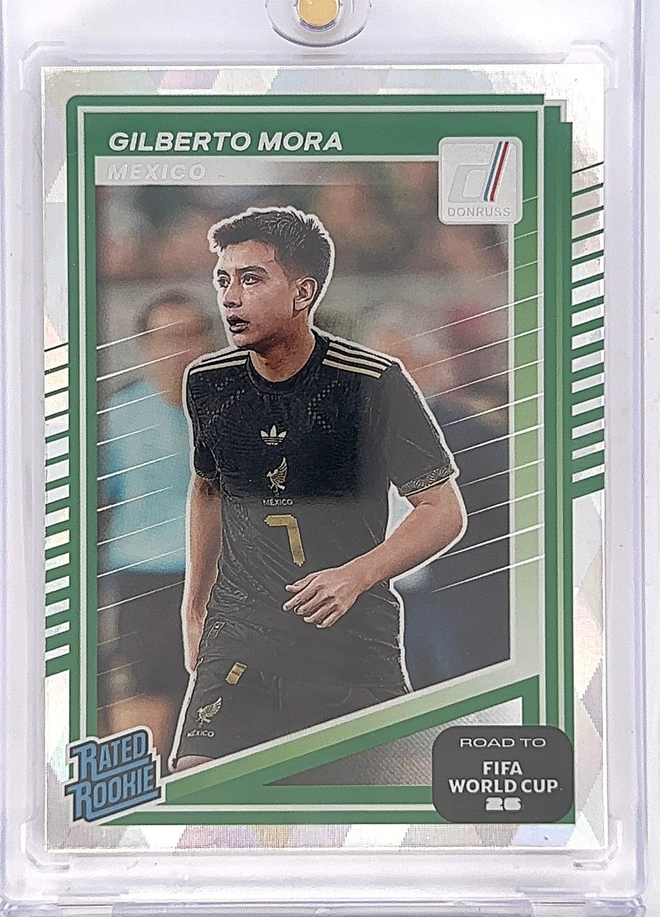 Gilberto Mora Cracked Ice Rated Rookie — front