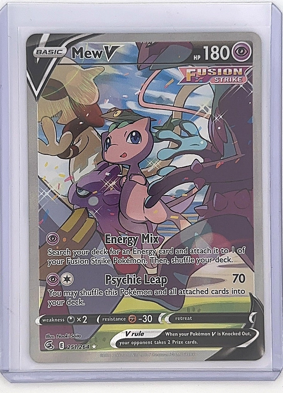 Mew V (Alternate Full Art) #251/264 — front