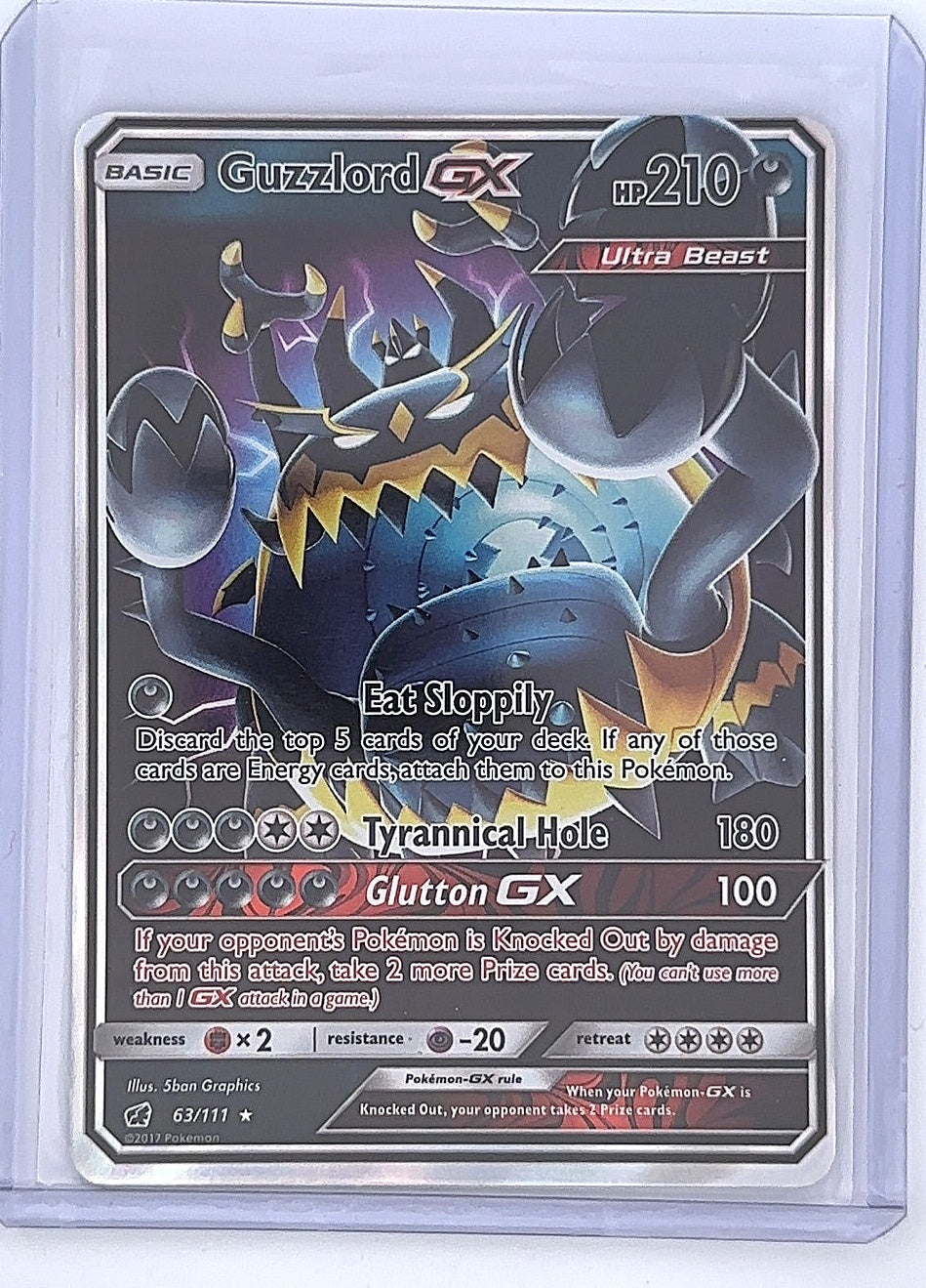 Guzzlord GX #63/111 — front