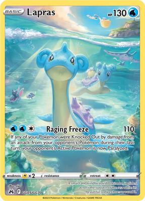 Lapras #GG05/GG70 — stock