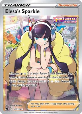 Elesa's Sparkle (Full Art) #147/159 — stock