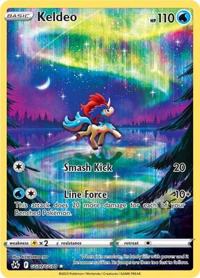 Keldeo #GG07/GG70 — stock