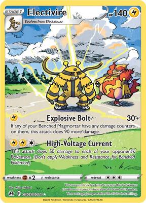Electivire #GG08/GG70 — stock