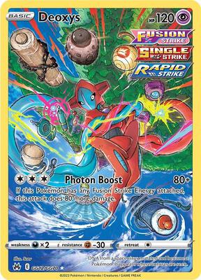 Deoxys #GG12/GG70 — stock