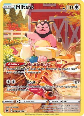 Miltank #GG24/GG70 — stock