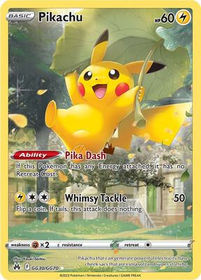 Pikachu #GG30/GG70 — stock