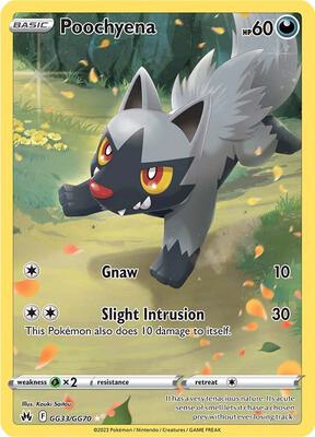 Poochyena #GG33/GG70 — stock