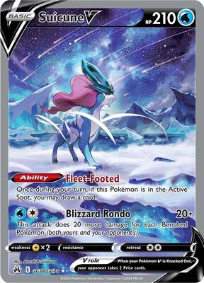 Suicune V #GG38/GG70 — stock