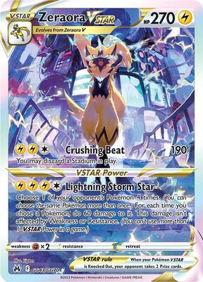 Zeraora VSTAR #GG43/GG70 — stock