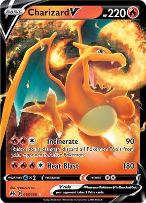 Charizard V #018/159 CGC 9.5 — stock