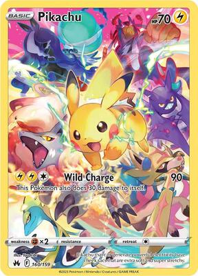Pikachu (Secret) #160/159 CGC MINT 9 — stock