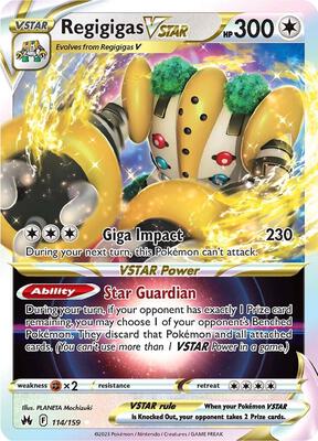 Regigigas VSTAR #114/159 — stock