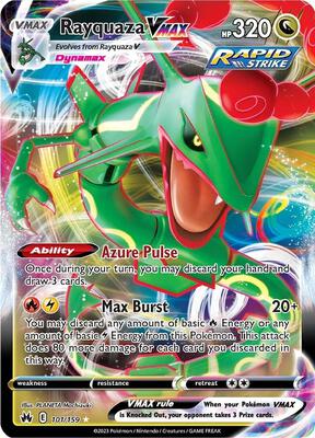 Rayquaza VMAX (101) #101/159 — stock