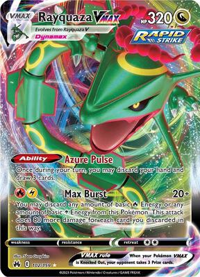 Rayquaza VMAX (102) #102/159 — stock