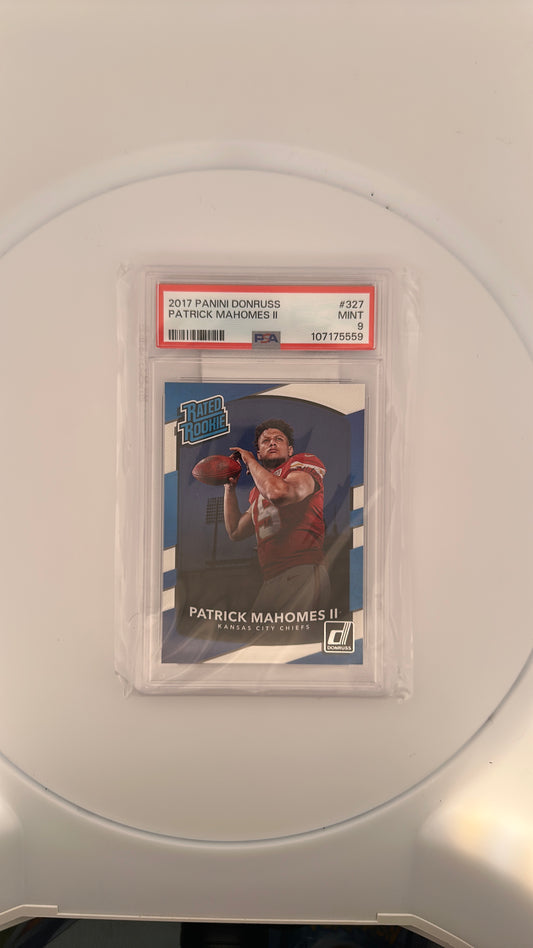 Patrick Mahomes II 2017 Donruss Rated Rookie Donruss — front