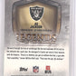 2025 Topps Chrome Legends Of The Gridiron Bo Jackson [Pink Refractor] #LOG-17 — back