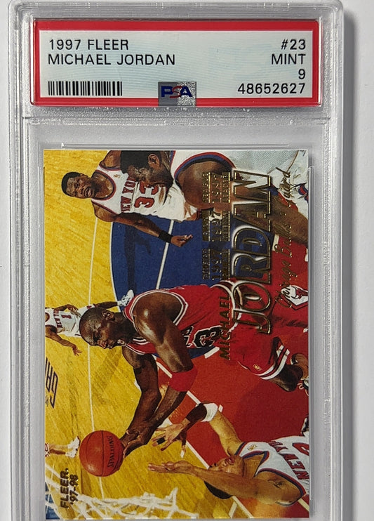 Michael Jordan - PSA 9 Fleer — front