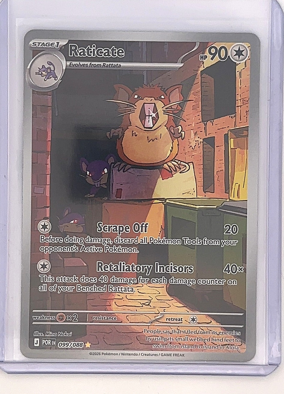 Raticate - 099/088 #099/088 — front