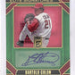 2026 Panini Donruss Elite Signature Bartolo Colon [Green Disco] #ES-BC — front