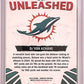 2025 Panini Donruss Unleashed De'Von Achane #21 — back