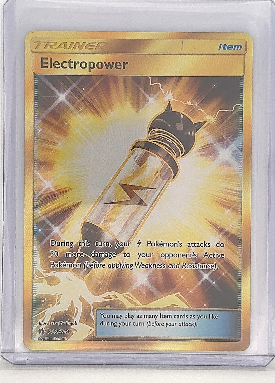 Electropower (Secret) #232/214 — front