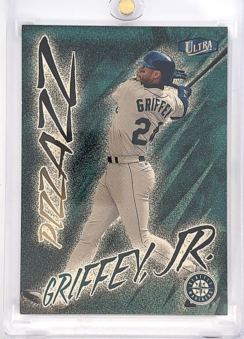 1998 Ultra Ken Griffey Jr.  Pizzazz #476 — front
