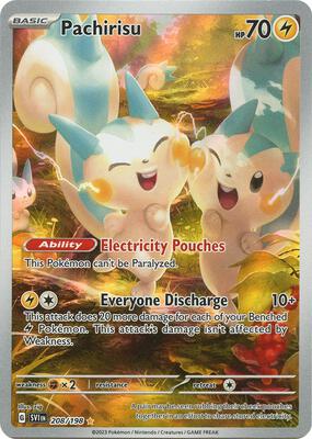 Pachirisu - 208/198 #208/198 — stock