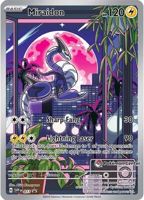 Miraidon - 013 (Pokemon Center Exclusive) #013 PSA GEM MT 10 — stock