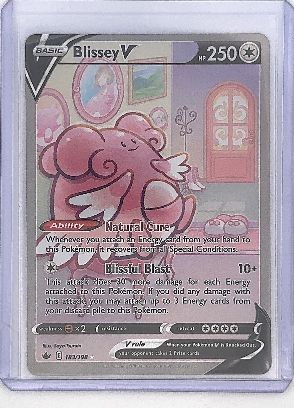 Blissey V (Alternate Full Art) #183/198 — front