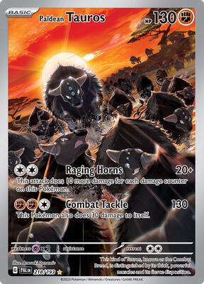 Paldean Tauros - 218/193 SV02: Paldea Evolved #218/193 — stock