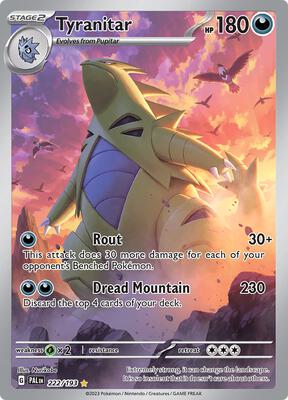 Tyranitar - 222/193 #222/193 — stock