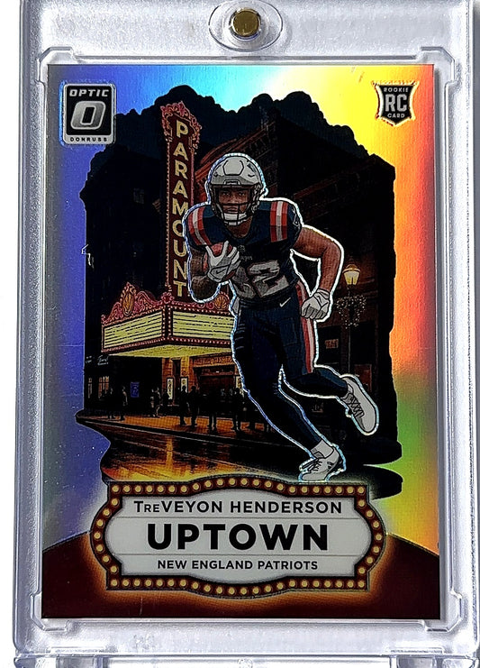 2025 Panini Donruss Optic Uptown TreVeyon Henderson #23 RC — front