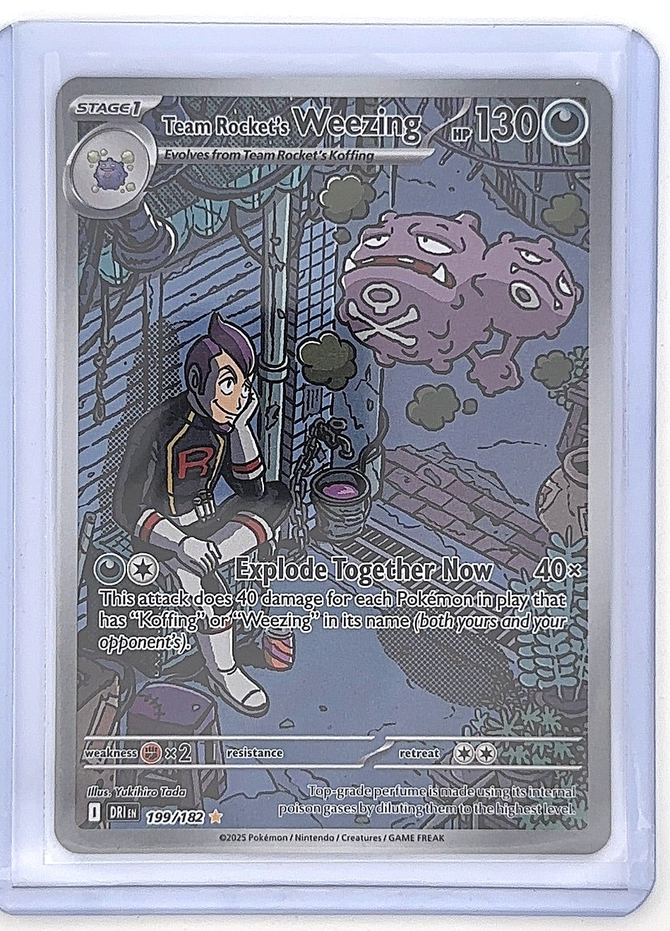 Team Rocket's Weezing - 199/182 #199/182 — front