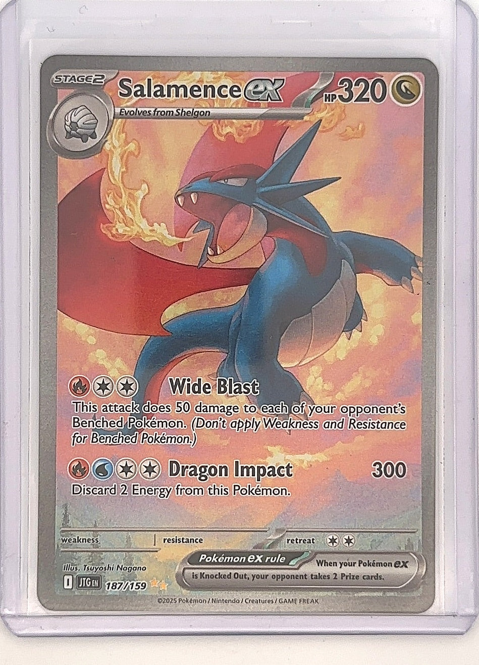 Salamence ex - 187/159 #187/159 — front