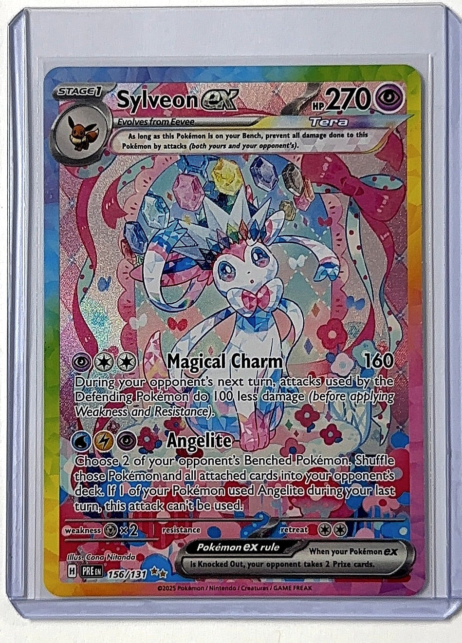 Sylveon ex - 156/131 #156/131 — front