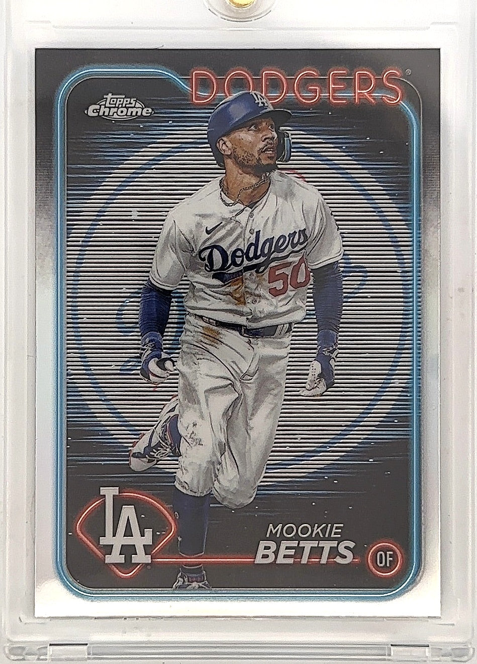 2024 Topps Chrome Mookie Betts [Lightboard Logo] #296 — front