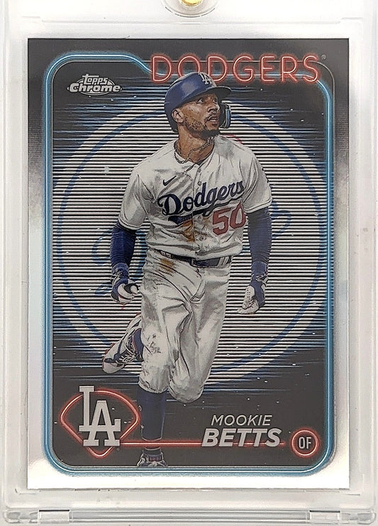 2024 Topps Chrome Mookie Betts [Lightboard Logo] #296 — front