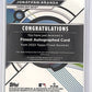 2023 Topps Finest Autographs Jonathan Aranda [Green] #FA-JA — back